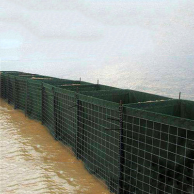 protección anti del terraplén de la inundación del muro de contención de Gabion de la corrosión de 3m m