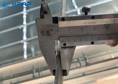 Alta precisión 1000x5800m m del grado de la cubierta de rejilla de acero resistente industrial de la zanja