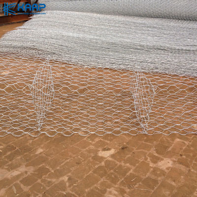 Muro de contención tejido de las cestas de Gabion del alambre de hierro galvanizado