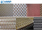 Pantalla de malla metálica decorativa material de aluminio para la pared de cortina arquitectónica