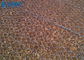 Impermeable tejido torcido durable resistente de Gabion de la malla de alambre revestida del PVC